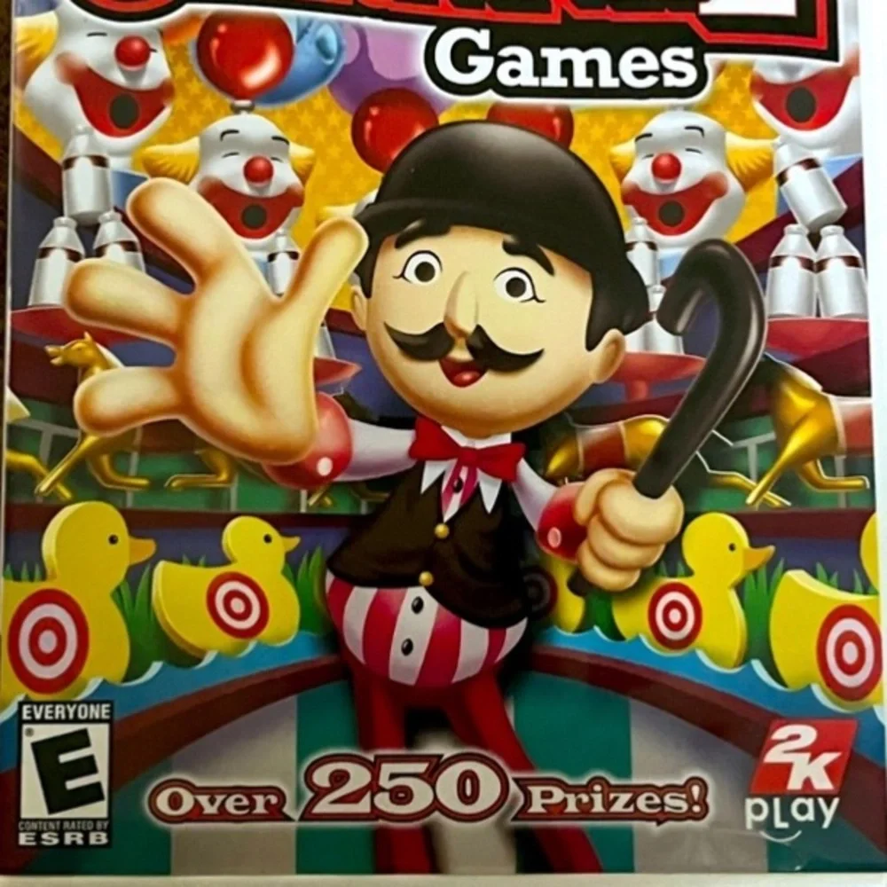Carnival Games Wii. Over 250 prizes. Rated E for everyone!